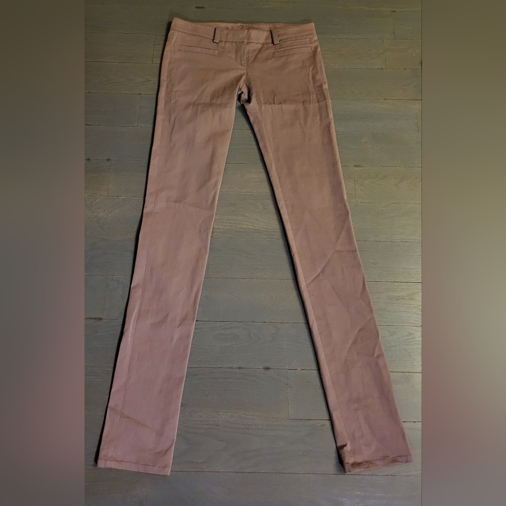 Y2k early 2000s Patrizia Pepe light purple pants long low-rise size 44